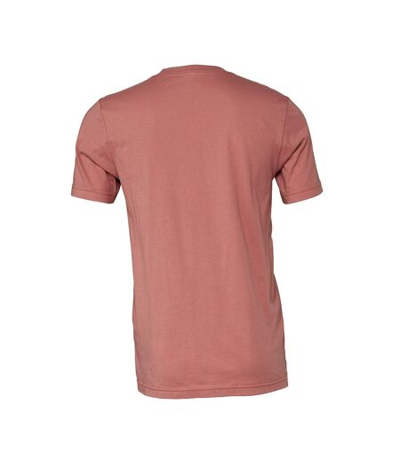 Bella + Canvas Adults Unisex Crew Neck T-Shirt (Mauve) - UTPC3869