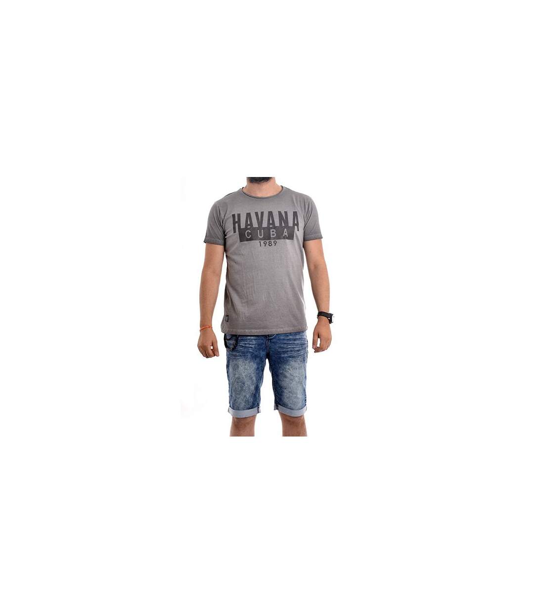 T-shirt col rond NAPERO-1