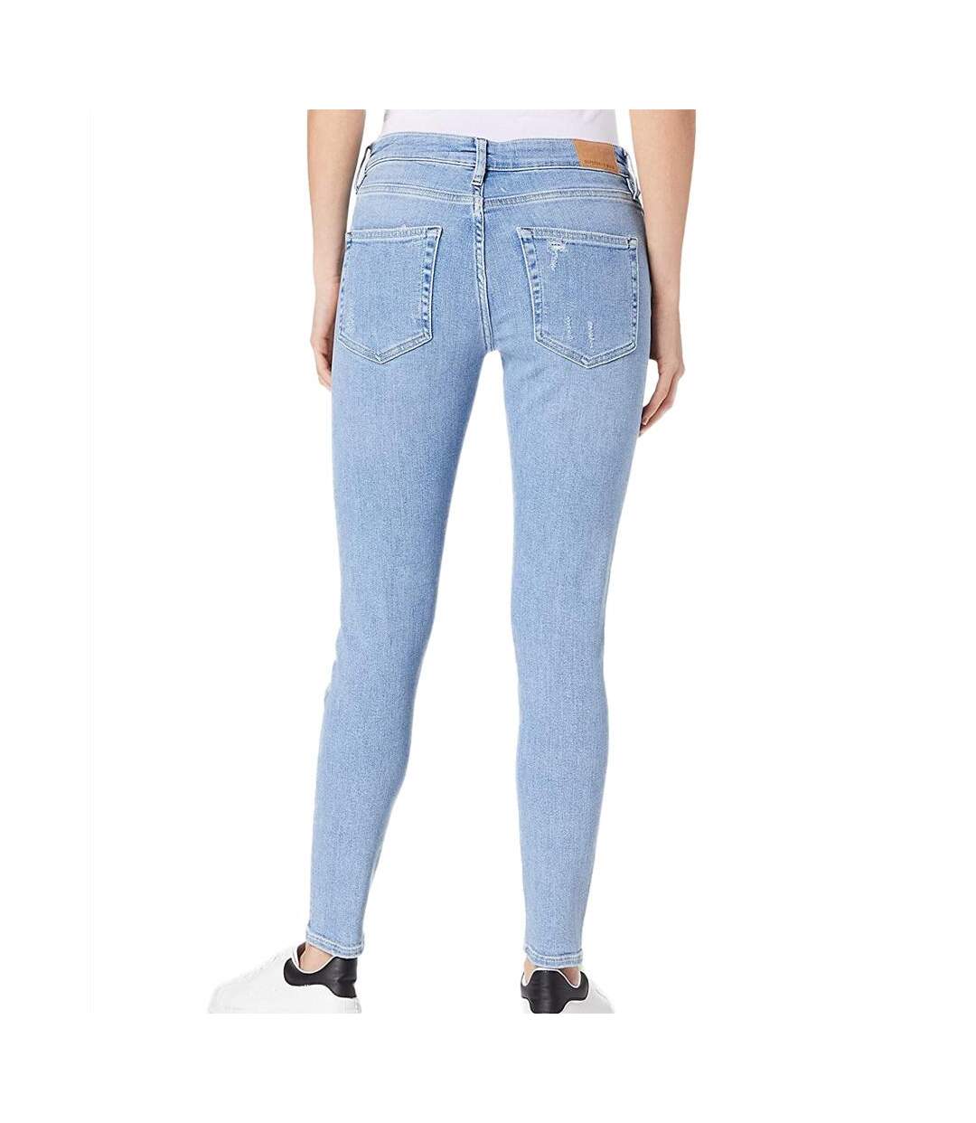 Jean Skinny Bleu Femme Superdry Mid Rise - 27-2