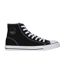 Mens Logo Canvas High Top Trainers Black White SoulCal-1