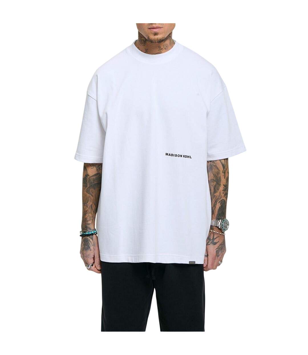 T-shirt Core Homme Blanc Madison Kohl-2