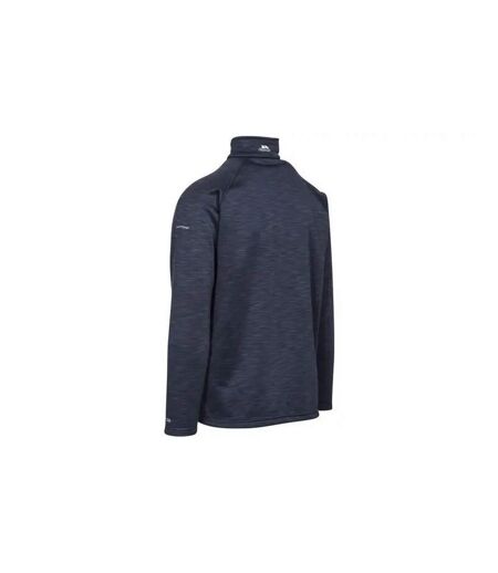 Haut Polaire Harold Homme Bleu Marine Chiné Trespass