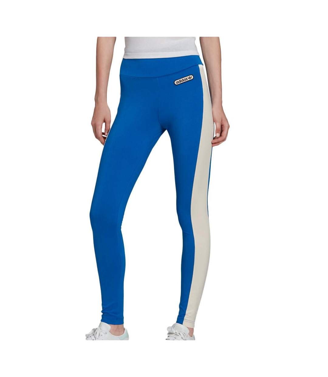 Legging Bleu Femme Adidas HL0025 - 34-1