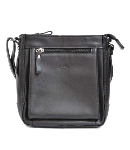 Katana - Sac bandoulière en cuir - noir - 5219