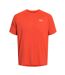Mens Reflective Detail Raglan T-shirt Orange Under Armour-2