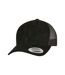 Casquette trucker adulte noir Flexfit