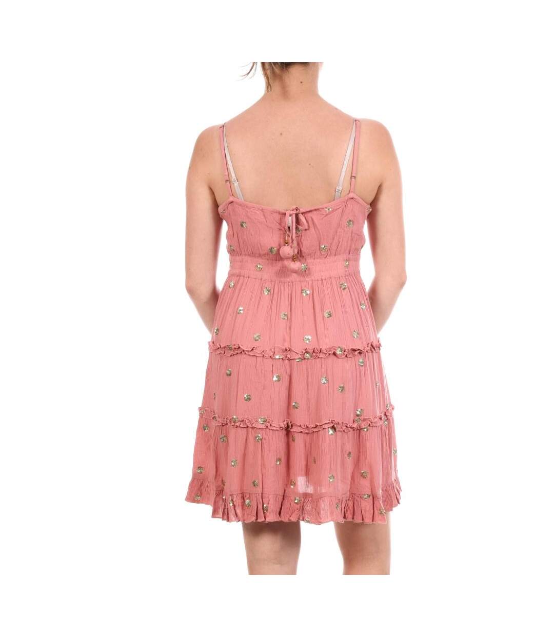 Robe rose femme goa rita-2