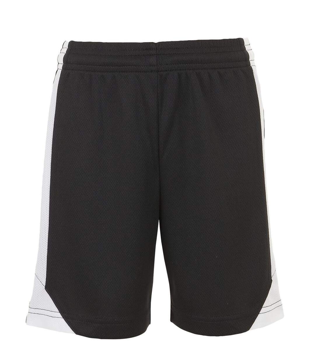 Short de foot adulte OLIMPICO 01718 - noir et blanc-1