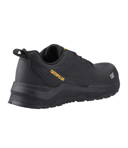 Mens Mesh Low Safety Shoes Black Caterpillar