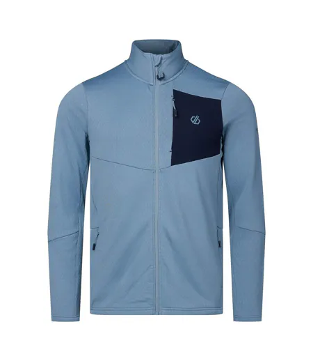 Veste De Sport Extensible À Col Montant Venture Homme Vieux Bleu Dare 2B