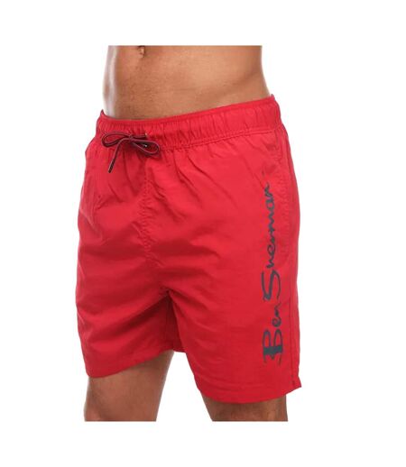 Short de bain boulders homme rouge Ben Sherman