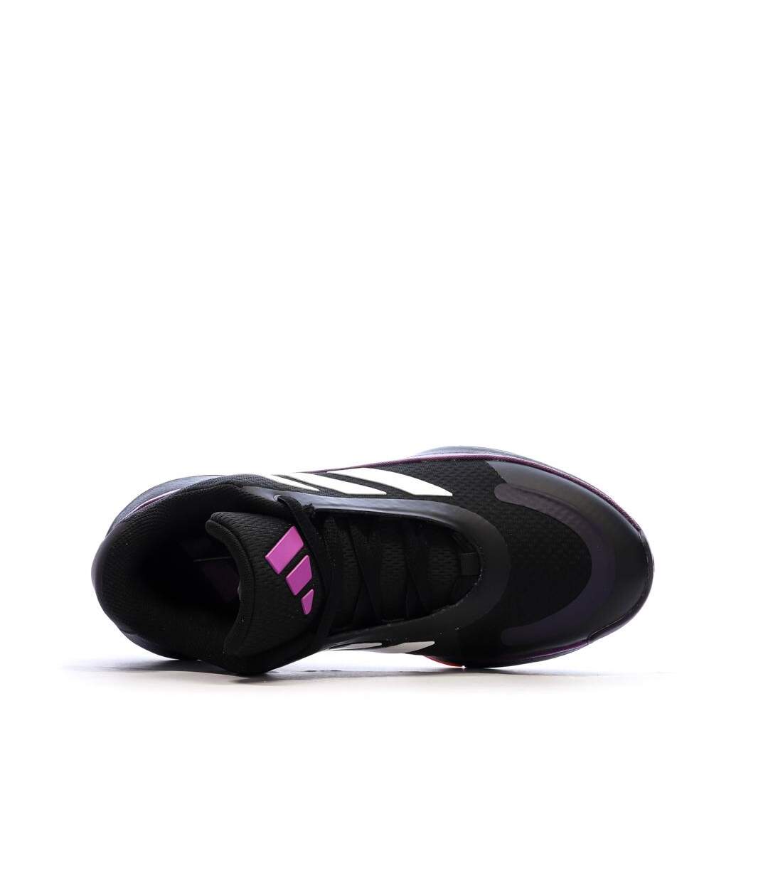 Baskets noires/violettes homme adidas bounce-4
