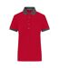 Polo manches courtes - Femme - JN1303 - rouge