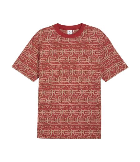 T-shirt rouge homme puma x ptc striped