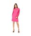 Mini robe femme rose Principles