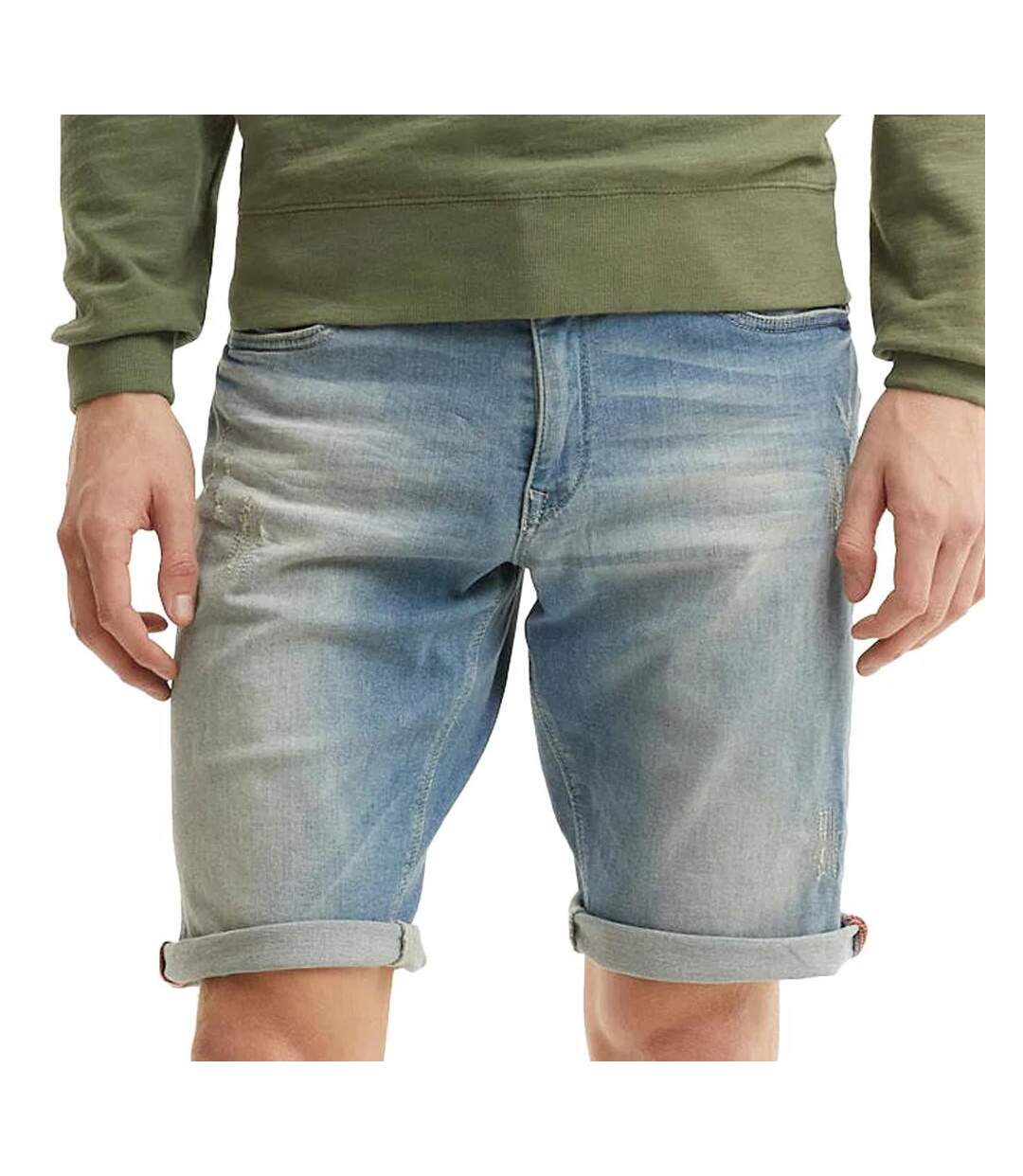 Short en jean Bleu Clair Homme Petrol Industries SHO003 - XXL-1