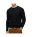 Pull noir homme superdry essential slim fit crew jumper - xxl-1