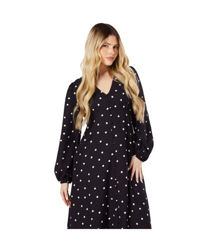 Robe mi-longue femme noir Dorothy Perkins