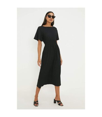 Robe mi-longue femme noir Dorothy Perkins