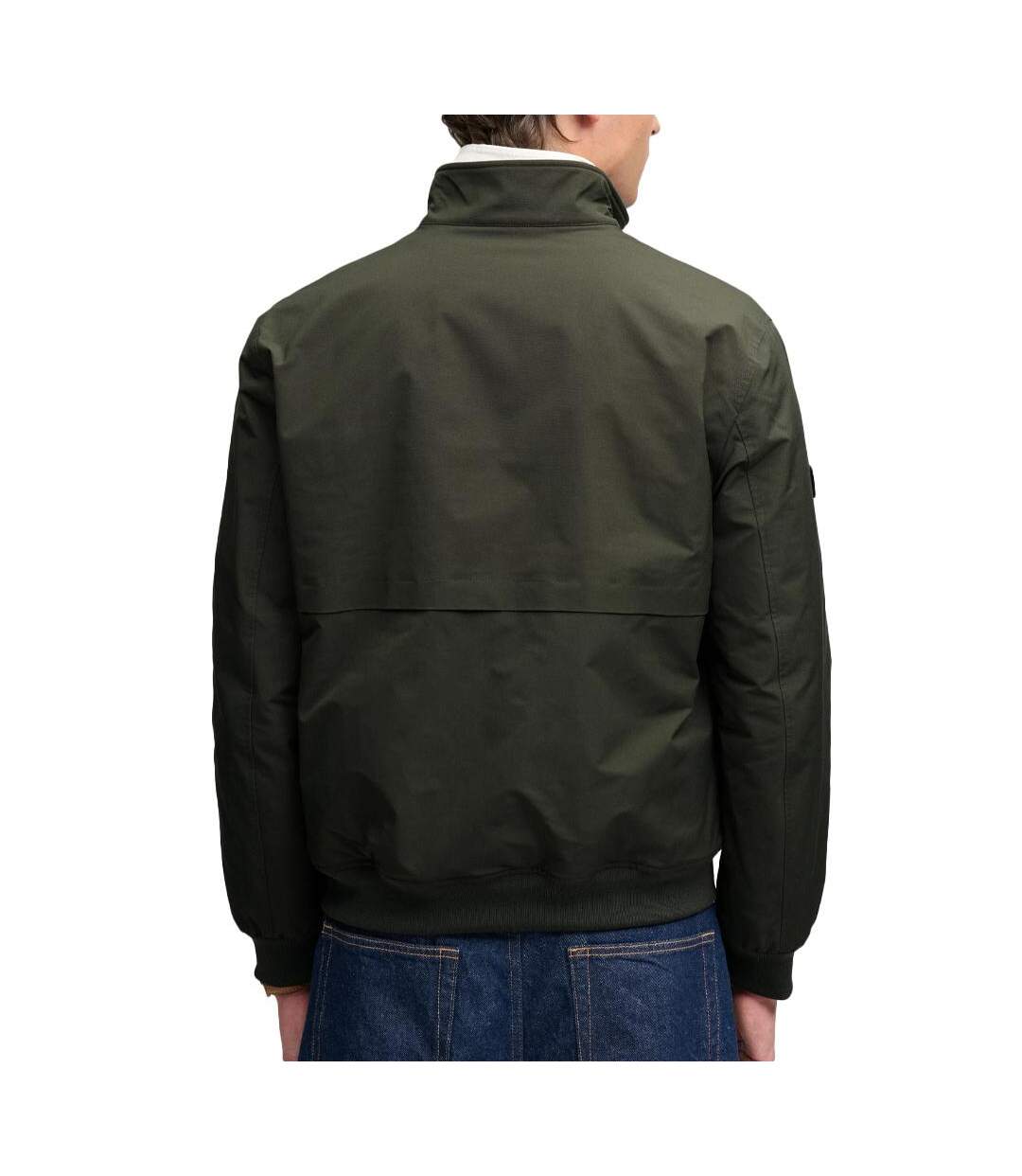 Veste kaki homme superdry campus padded harrington-2