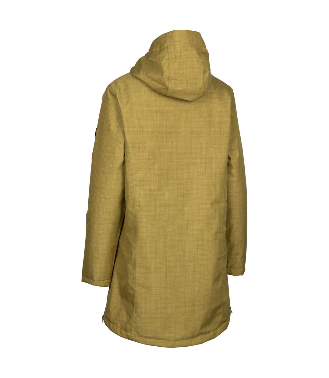 Veste imperméable neeska femme jaune olive Trespass-2