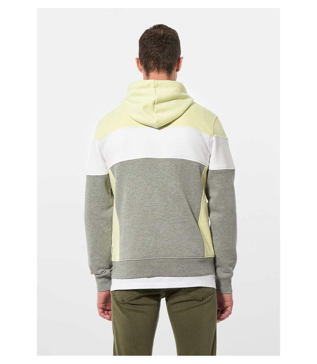 Sweat à capuche tricolore  -  Kaporal - Homme-4