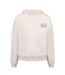 Unisex Adult Oversized Hoodie Cream Blue USA Pro-1