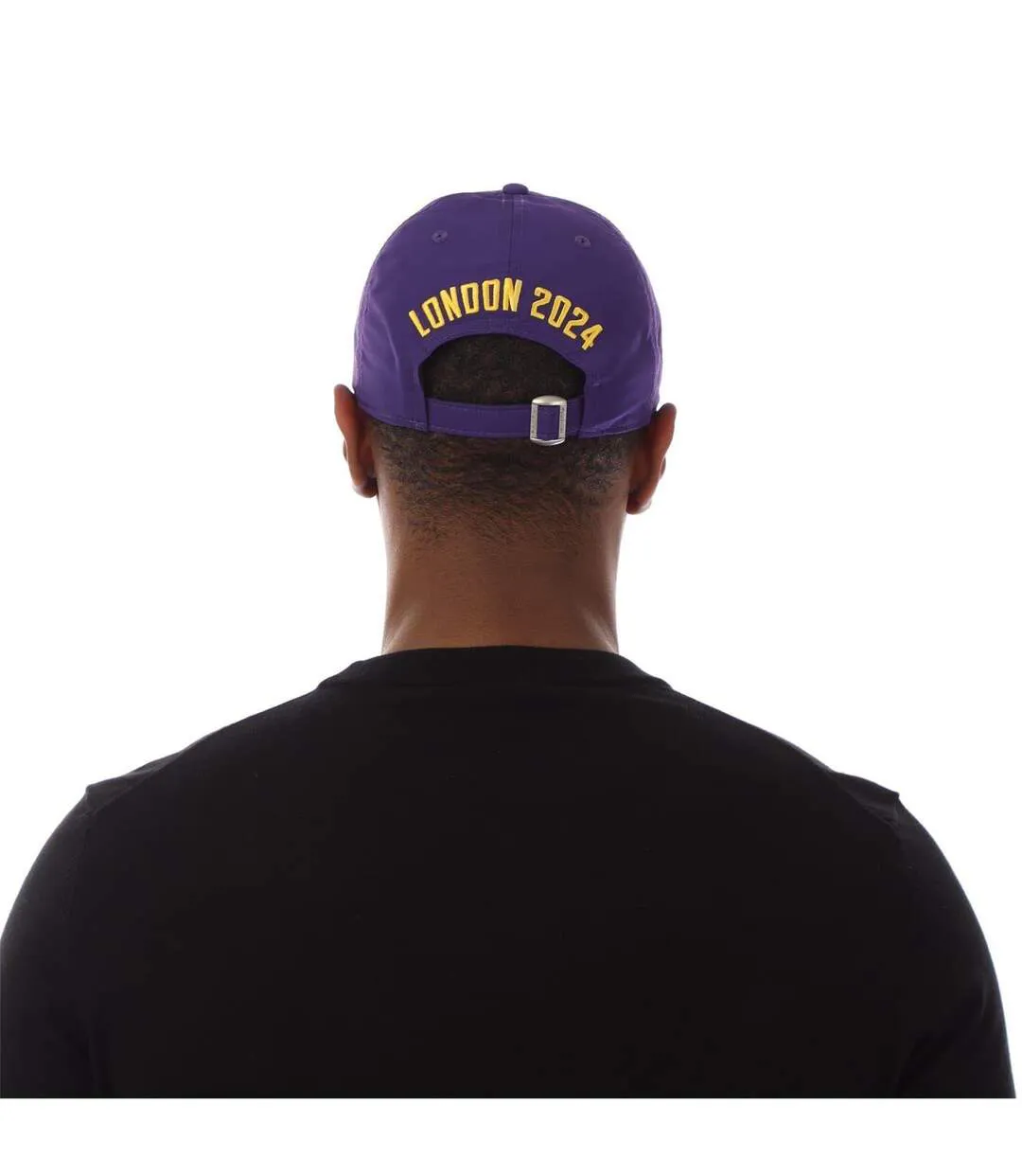 9forty Logo Baseball Cap Purple New Era-2