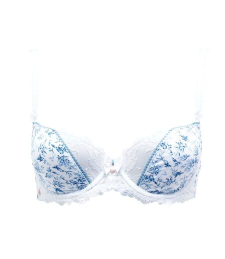 Soutien-gorge ampliforme bleu Colombe