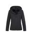 Stedman Womens/Ladies Active Softest Shell Jacket à capuche (Noir) - UTAB317