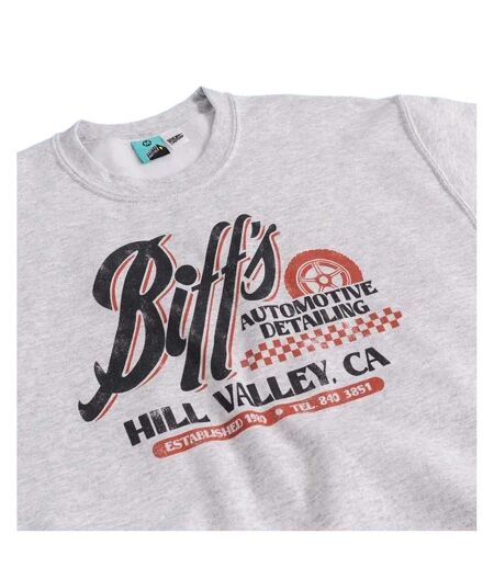 Sweat Biffs Automotive Detailing Adulte Gris Back To The Future