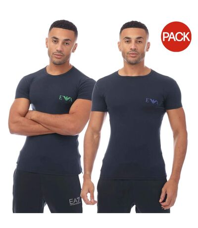 T-shirts underwear homme bleu marine Emporio Armani