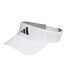 Mens Grid Golf Visor White Adidas-1