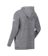 Regatta Mens Laszlo Full Zip Hooded Fleece (Rock Grey) - UTRG4912