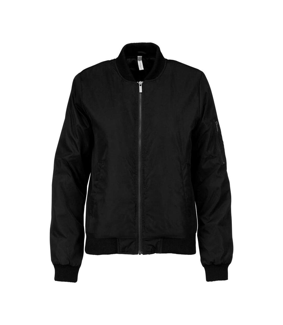 Blouson bomber femme - K6123 - noir-1