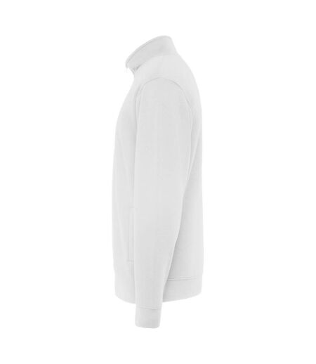 Unisex Adult Ulan Full Zip Sweatshirt White Roly