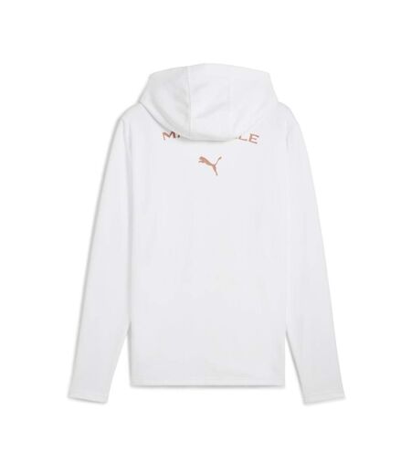 OM veste de survêtement blanche homme puma 24/25