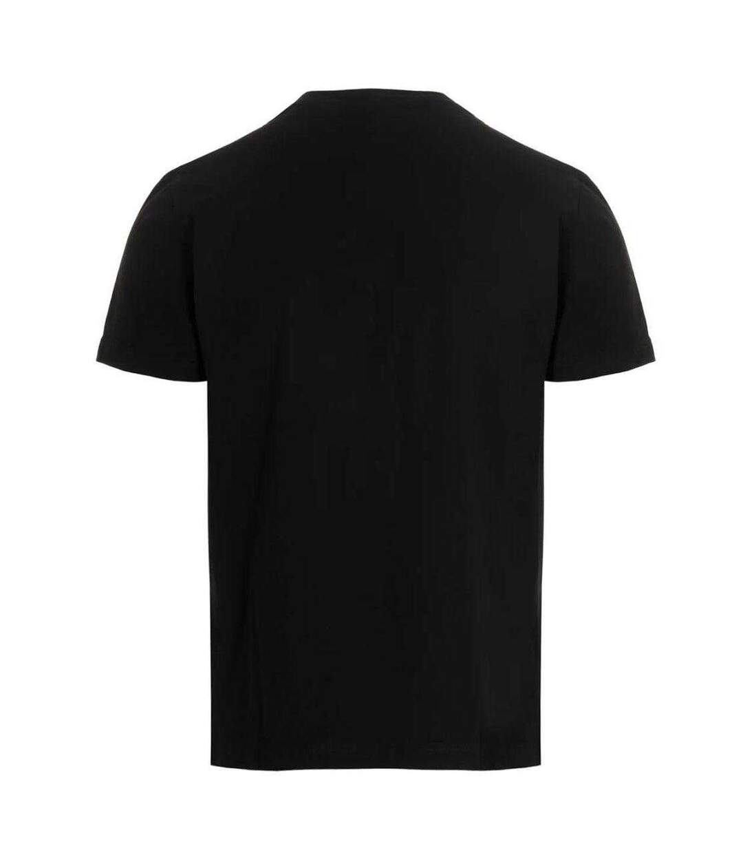 T-shirt Motif/style Universitaire Adulte Noir Diesel-2