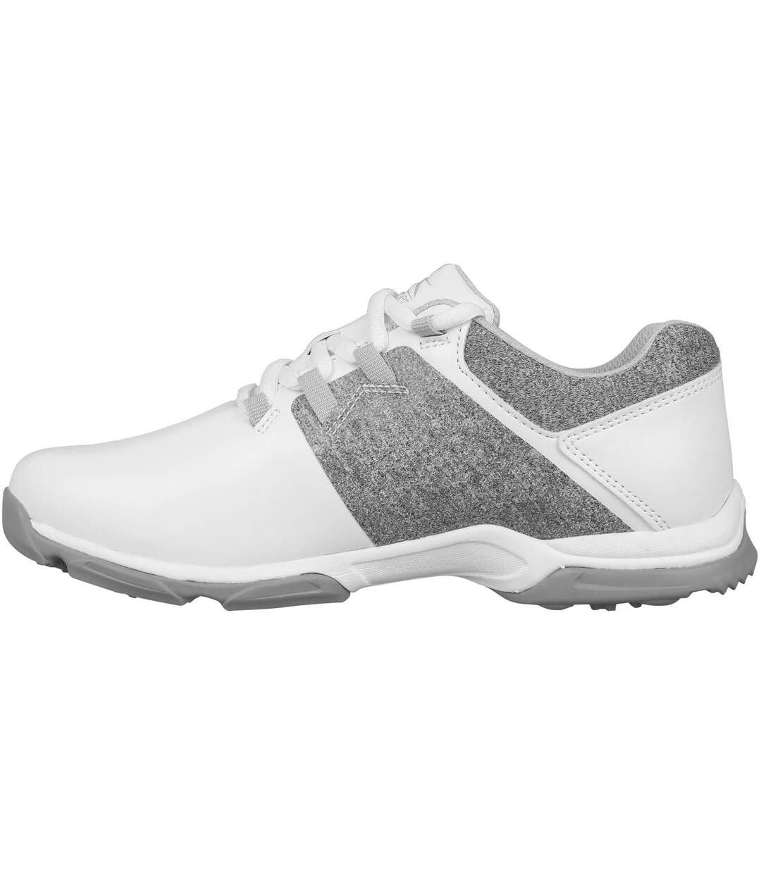 Womens/ladies V200 Spiked Golf Shoes White Slazenger-2