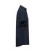 Mens Oxford Formal Shirt Bright Navy Russell Collection-3