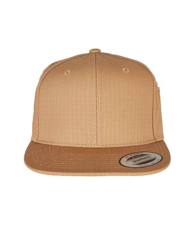 Casquette ajustable flexfit adulte ocre Yupoong