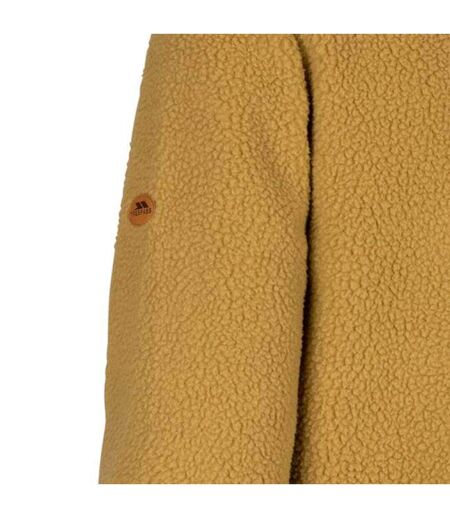 Veste Polaire Chatty At200 Femme Jaune Olive Trespass