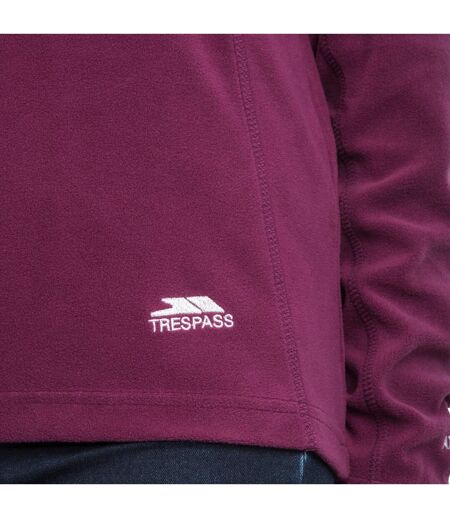 Trespass Womens/Ladies Shiner Half Zip Microfleece Top (Blackberry) - UTTP131