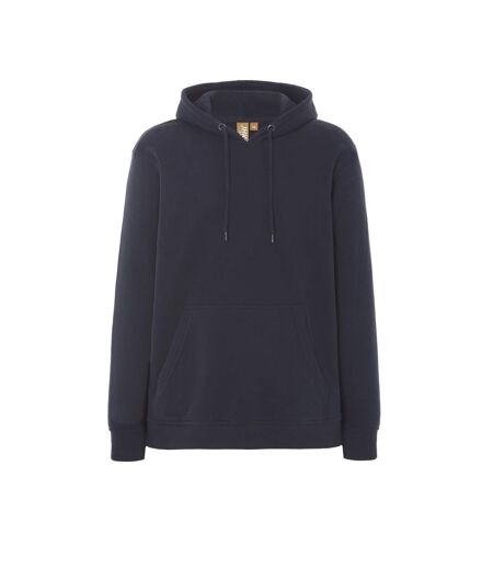 Sweat À Capuche Motif/style Uni Teide Adulte Bleu Marine JHK