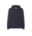 Sweat À Capuche Motif/style Uni Teide Adulte Bleu Marine JHK-1