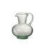 Carafe Design en Verre Boule 21cm Vert