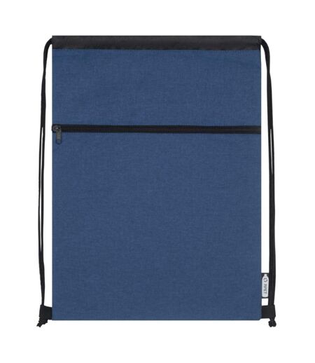 Ross Recycled Drawstring Bag One Size Navy Heather Bullet