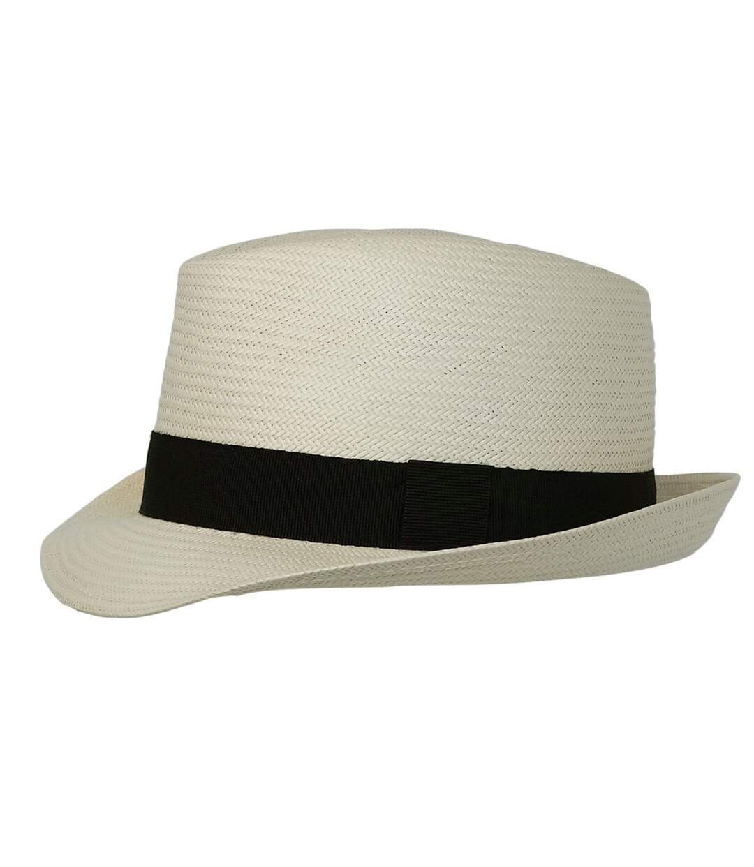 Trilby panama véritable pliable