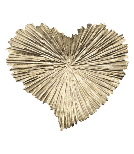 Vide-Poche sur Pied en Métal Heart 29cm Or