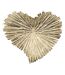 Vide-Poche sur Pied en Métal Heart 29cm Or-3